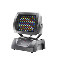DTS DELTA R MEDIUM, Black Полноповоротный "moving head" прожектор - колорченджер: 40 полноцветных 3 W LED RGB, 2800 lum, оптическа 8 гр, 3 степени свободы движения, IP-65
