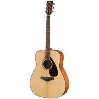 Yamaha fg800 n  акустическая гитара, цвет natural, гриф нато, бридж палисандр, колки литые/ хром