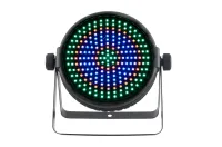 STAGE4 X-Strobe Светодиодный стробоскоп (PAR) / 220х0,2 Вт / RGB / 2700-8000К / 113° (152°) / 520 Лм / 184 Кд / 55 RA / 21 Лк @ 3 м / 10 колец / Пластик / Активная С.О.