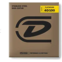 DUNLOP BASS FLATWND LG SCALE 40/100-4/SET DBFS40100 - Струны