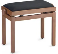 STAGG PB39 CHM VBK - банкетка для пианино.Цвет - матовая вишня.Регулируемая высота - 49-59 см.Вес 6,5 кг.Размеры 55 см х 32 см