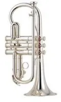 Yamaha YCR-2610 SII  корнет Eb стандартная модель, лёгкий, посеребренный.