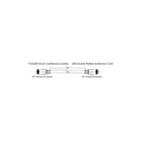 TS-02M, удлинитель 6-pin f-f, 2м