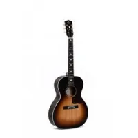 Sigma guitars slm-sg00+  электроакустическая гитара с чехлом, фолк, верхняя дека массив красной ели