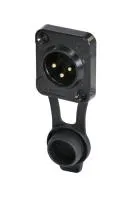 Rean RRX3M-Z-002-0- 3-х пиновый панельный разъём XLR "папа"