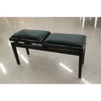 Hidrau bg4 black gloss (tc9) (уценка)  (сломан подъемный механизм) банкетка, черная пол, черн. бархат
