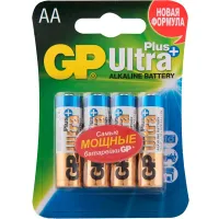 GP15AUPNEW-2CR4 Ultra Plus New Элемент питания АА, 4шт, алкалиновый, GP