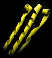 Серпантин бумажный в упак (24шт.) 2смх5м желтый