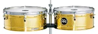 MEINL LC1BRASS ARTIST SERIES TIMBALES (LUIS CONTE) 14' and 15' тимбалес, латунь, в комплекте стойка-тренога