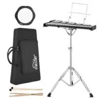 Eastar advanced 32 note glockenspiel  глокеншпиль, 32 ноты, со стойкой, палочками, чехлом и пэдом