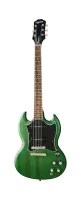 EPIPHONE SG Classic Worn P-90s Worn Inverness Green электрогитара, цвет матовый зеленый