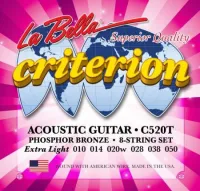 La Bella C520T - Струны для акустических гитар