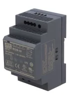 ETC HDR-60-48 AC/DC CONVRTER 48V 60W DIN MNT Блок питания 48VDC 1,25A для установки на DIN-рейку, установочный типоразмер 3 DIN. Подходит для питания ETC Response Opto-Splitter DIN-rail. Универсальное напряжение питание 85~264VAC 47-63Hz. Габаритные разме