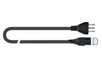 QUIK LOK S1200-5 POWER CORD -W/3 PIN ITALIEN PLUG and EUR