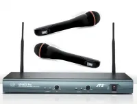 JTS US-802D Pro/MH-910x2 Радиосистема: UHF-ресивер двухканальный; два UHF- передатчика ручных