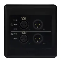 XILICA R22-WP-X Панель аудио измерений с двойными 2in/ 2out разъемами  Dante
