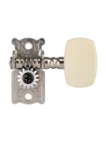 AOD-014A(L) Левый одиночный колок, никель, без втулки, Alice