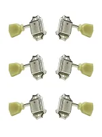 SD90-HAPM-SL-N-L3+R3 Колки для гитары 3+3, локовые, никель, Gotoh