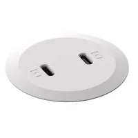Kondator 935-PM52W- 
			Встраиваемая зарядная станция серии Powerdot 2хUSB-C, белая