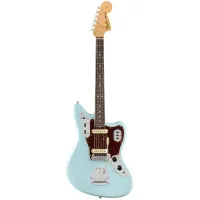 Fender American Original '60s Jaguar, Rosewood Fingerboard, Daphne Blue электрогитара, цвет синий