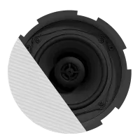 AUDAC CIRA530DI/W Двухполосная встраиваемая акустическая система, НЧ: 5,25", ВЧ: 1". Мощность (16 Ом): RMS - 30 Вт. Цвет: Белый.