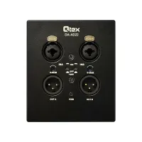 Qtex QAI DA AD22- Настенная панель-переходник с разъема ХLR на Универсальный