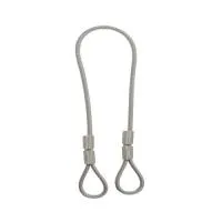 GUIL ESL-16 страховочный тросик из оцинкованной стали, Ø 9 мм, 150 см, нагрузка 1000 кг