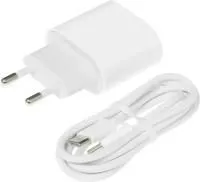 Адаптер сетевой DEFENDER UPA-121 20W, USB C,кабель Type-C,белый