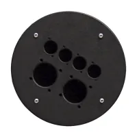 Procab CRP342- Центральная пластина для кабельных катушек серии CDM, 2х отверстия SCHUKO, 4х отверстия D-size