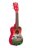 KALA UK-SURFARI укулеле, форма корпуса - сопрано, расцветка - Surfari, корпус - тополь, гриф - сосна, накладка грифа - орех