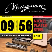 Magma Strings GE210N - Струны для 7-струнной электрогитары 9-56, Серия: Nickel Plated Steel, Калибр: 9-11-16-26-36-46-56, Обмотка: круглая, никелирова