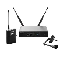 SHURE QLXD14E/98H G51 радиосистема с поясным передатчиком и инструментальным микрофоном WB98H/C для духовых инструментов