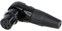 Rean RC3FR-BAG кабельный разъем XLR female, угловой, 3 контакта