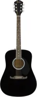Fender FA-125 Dreadnought w/bag BLK акустическая гитара