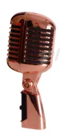 VOLTA VINTAGE BRONZE Вокальный динамический микрофон кардиоидный. Металлический ударозащищённый корпус ретро дизайна. Частотный диапазон 50-18.000 Гц, сопротивление 600 Ом.  В комплекте кабель  5 м