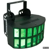 EUROLITE LED D-800 Beam effect Эффект 2 ряда 16 лучей, угол 100 гр, 2 xLED 8 Вт, 3 DMX канала,встроенный микрофон, 4,6 кг , 340х370х285