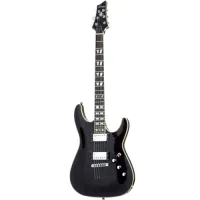 Schecter C-1 Custom STBLK Гитара электрическая, 6 струн, корпус: махагони, гриф: клен, звукосн.Seymo