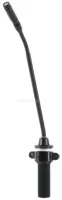 SHURE MX410R/N Микрофон на гусиной шее без капсюля, 25,4 см, с предусилителем, одноцветный индикатор наверху, 50-17000 Гц. Черный