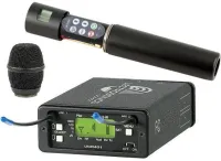 Lectrosonics UCR100-HH  (537-563МГц) радиосистема с ручным микрофоном. Компактный приемник UCR100-21, ручной передатчик HH B1, + капсюль конден.