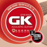 Комплект струн для акустической гитары GK 2030