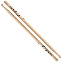 ZILDJIAN ZS5B SUPER 5B барабанные палочки с деревянным наконечником, материал: орех, диаметр 0.595', длина 16-1/2'