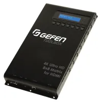 Gefen GTB-HD4K2K-848-BLK- Матричный коммутатор 8x8 сигналов HDMI 4K Ultra HD, 3D, цвет черный