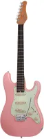 SCHECTER NICK JOHNSTON DS TRAD ATOMIC CORAL - 6-струнная электрогитара, 22 лада, корпус: ольха, гриф: обоженный клён, накладка: черное дерево, на болтах, звукосниматели: SSS, Schecter Diamond Nick Johnston Single Coil, регулировки: громкость, тон, 5-позиц