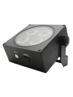 Plano spot 4 wireless
                Прожектор Plano spot 4 wireless
Светодиодный, аккумуляторный прожектор типа PAR. Источник света 4 по (15 Вт) RGBWA+UV  светодиодов. Угол луча 25°. Li аккумуляторная батарея 10000 мА. Управление: DMX512, количество кан