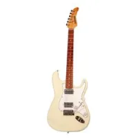 Fernandes le-1z hh cw  электрогитара stratocaster hh, цвет кремовый