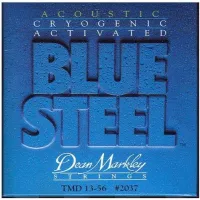 Dean Markly 2037 BLUE STEEL ACOUSTIC 13-56 струны акустических гитар, 6 струн, натяжение Medium, криогенная обработка