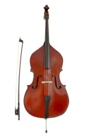 PRIMA P-100 4/4 Контрабас в комплекте (чехол, смычок)