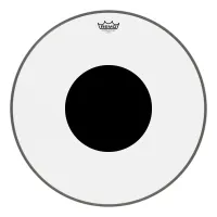 REMO CS-1322-10 Bass, Controlled Sound, Clear, Black Dot On Top, 22'' пластик