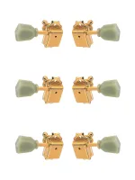J-44-GD Колки для гитары 3+3, золото, Paxphil