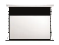 Экран с электроприводом kauber blue label tensioned bt cinema, 113" 16:9 clear vision, область просмотра 141x250 см. дроп 50 см., длина корпуса 287 см.